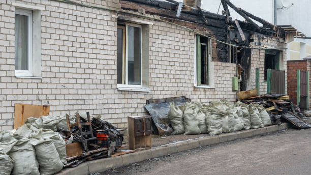 Professional Fire Damage Removal technician working in Carefree, AZ